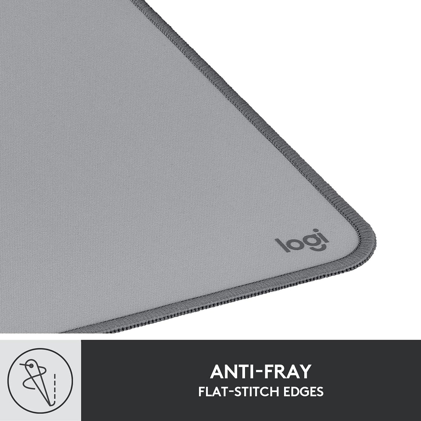 Logitech 956-000047 Desk Mat Studio Series Mid-Grey