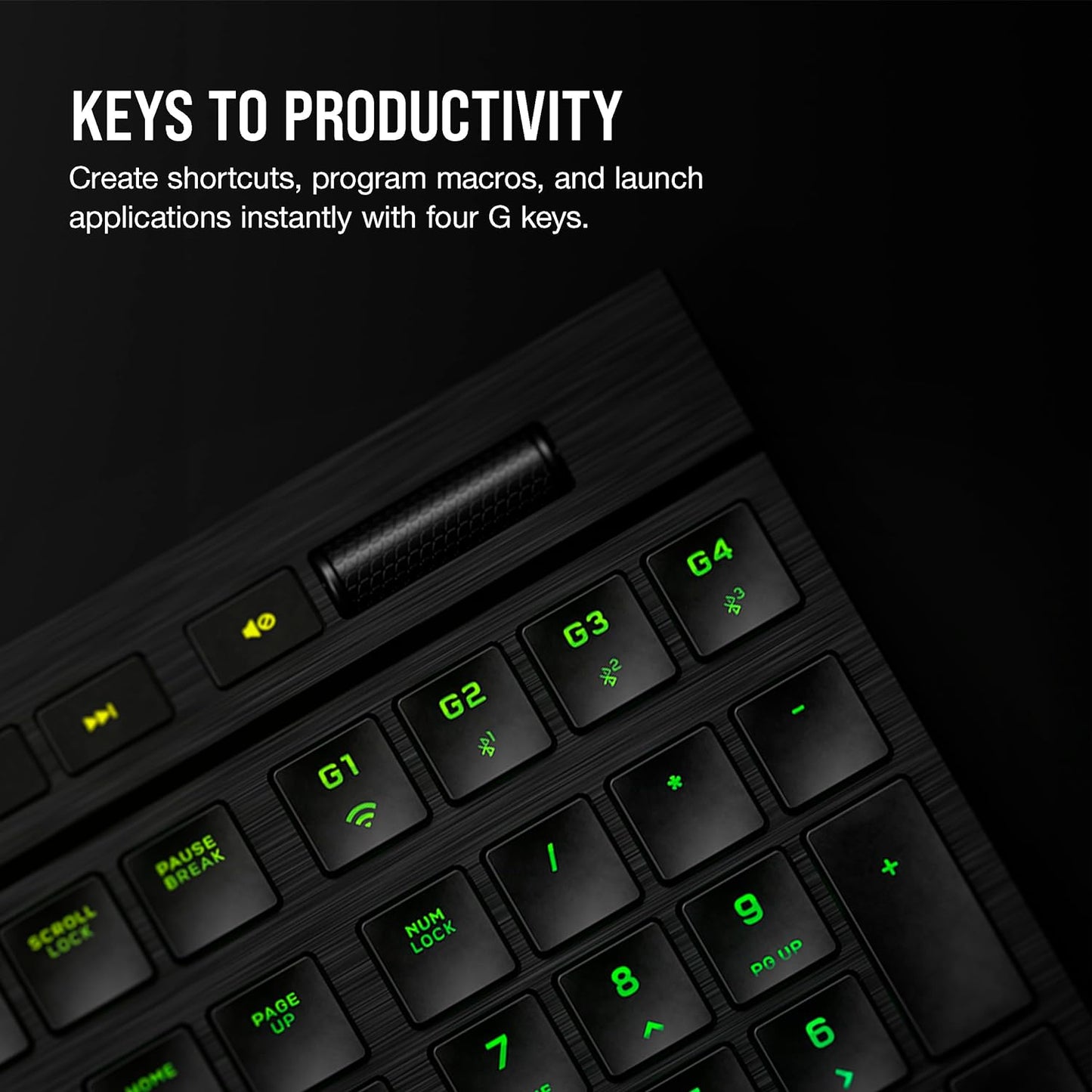 Corsair CH-913A01U-NA K100 AIR Wireless RGB Keyboard