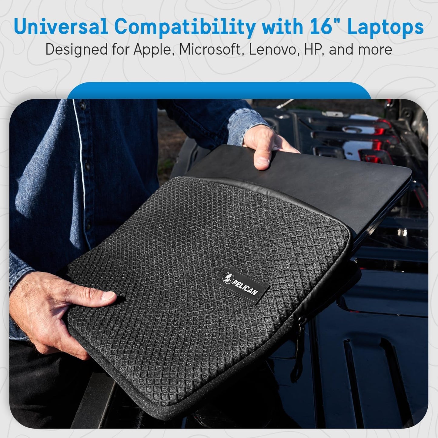 Pelican Traveler 16 Inch Weather Resistant Laptop Sleeve