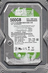 Western Digital WD5000AACS 500GB SATA Hard Drive — main product image