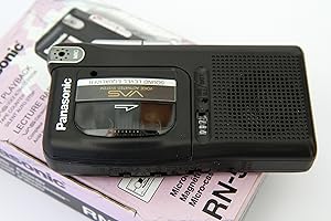 Panasonic RN-502 Micro Cassette Recorder - Portable Voice Recorder