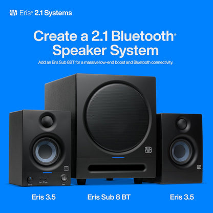 PreSonus Eris 3.5 Studio Monitor Speakers Pair