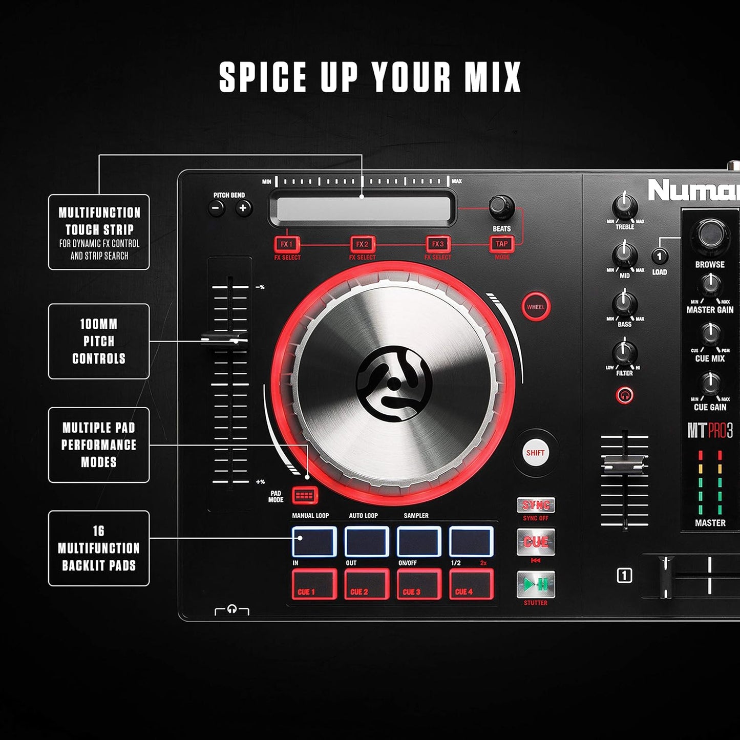 Numark MixTrack Pro III DJ Controller Serato DJ