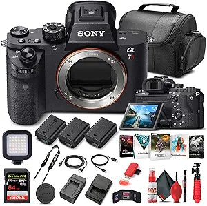 Sony ILCE7RM2/B Alpha a7R II Mirrorless Camera Bundle — main product image