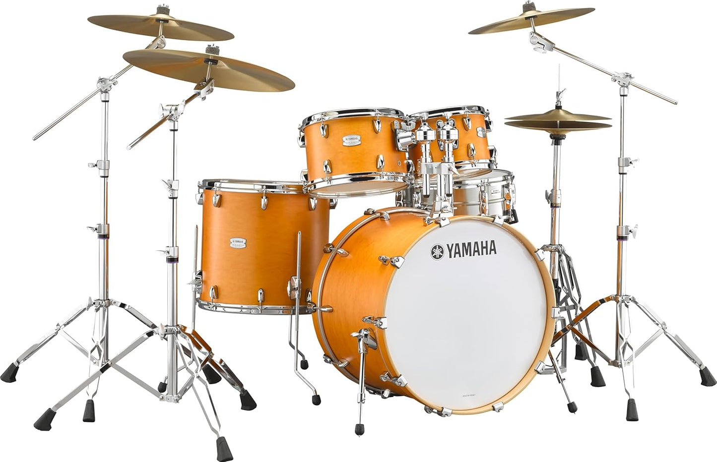 Yamaha TMP2F4CRS Tour Custom Maple 4pc Drum Shell Pack Caramel Satin