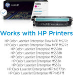 HP CF363X 508X Magenta High-Yield Toner Cartridge