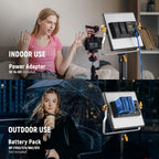 Neewer 90090644@@##1 Dimmable Bi-Color LED Video Lighting Kit