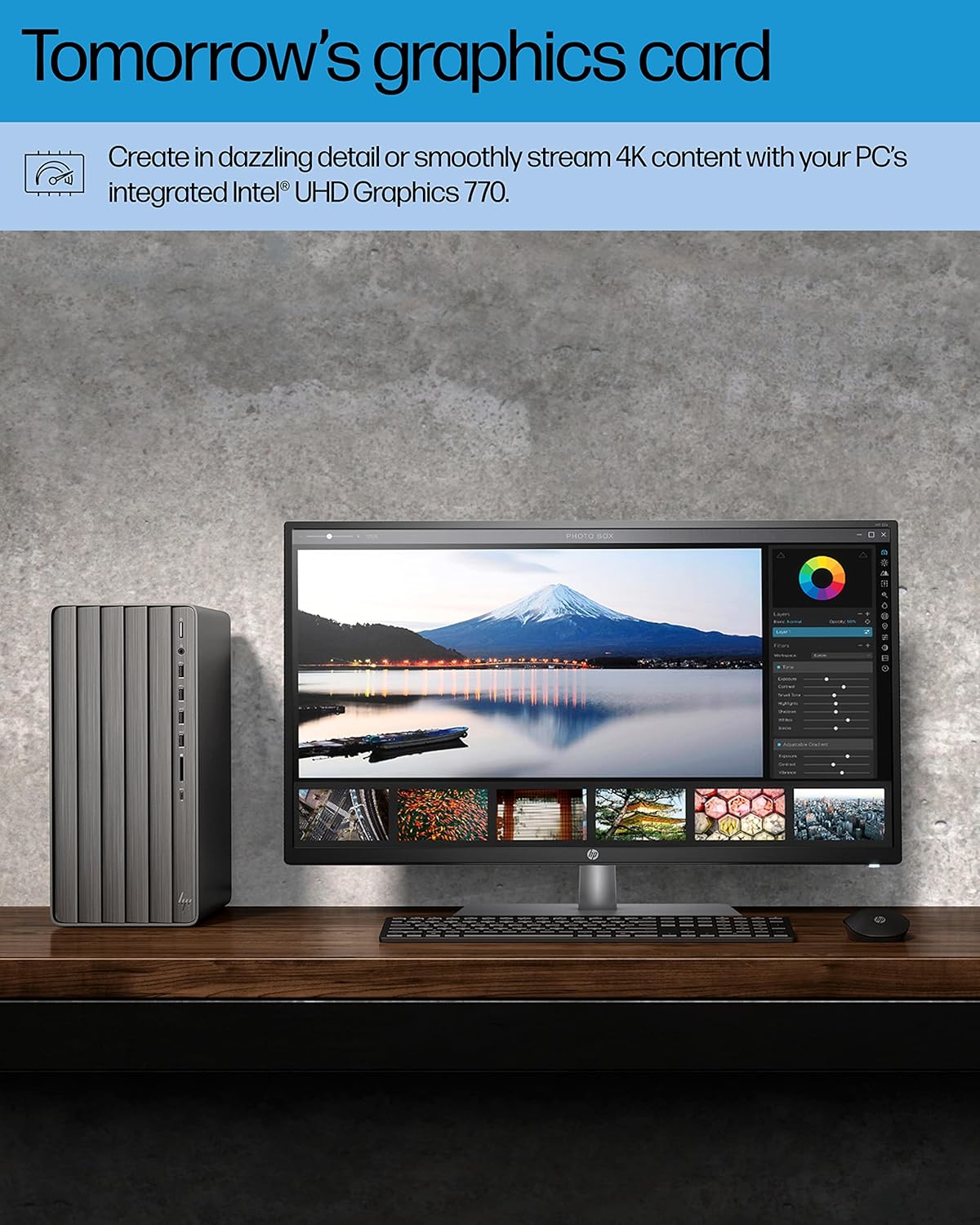 HP Core i7 Envy Desktop - 16GB RAM, 512GB SSD - Windows 11 Pro