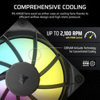 Corsair CO-9050180-WW RS120 ARGB PWM Fan