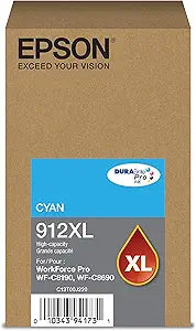 Epson T912XL220 DURABrite Pro High Capacity Cyan Ink — main product image