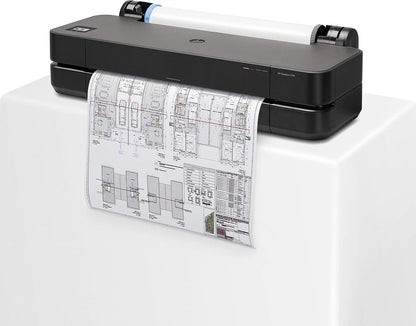HP 5HB06A DesignJet T250 24" Large Format Wireless Plotter (Renewed)