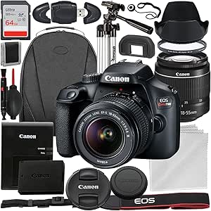 Canon 2628C003 EOS Rebel T100 DSLR 18-55mm Bundle
