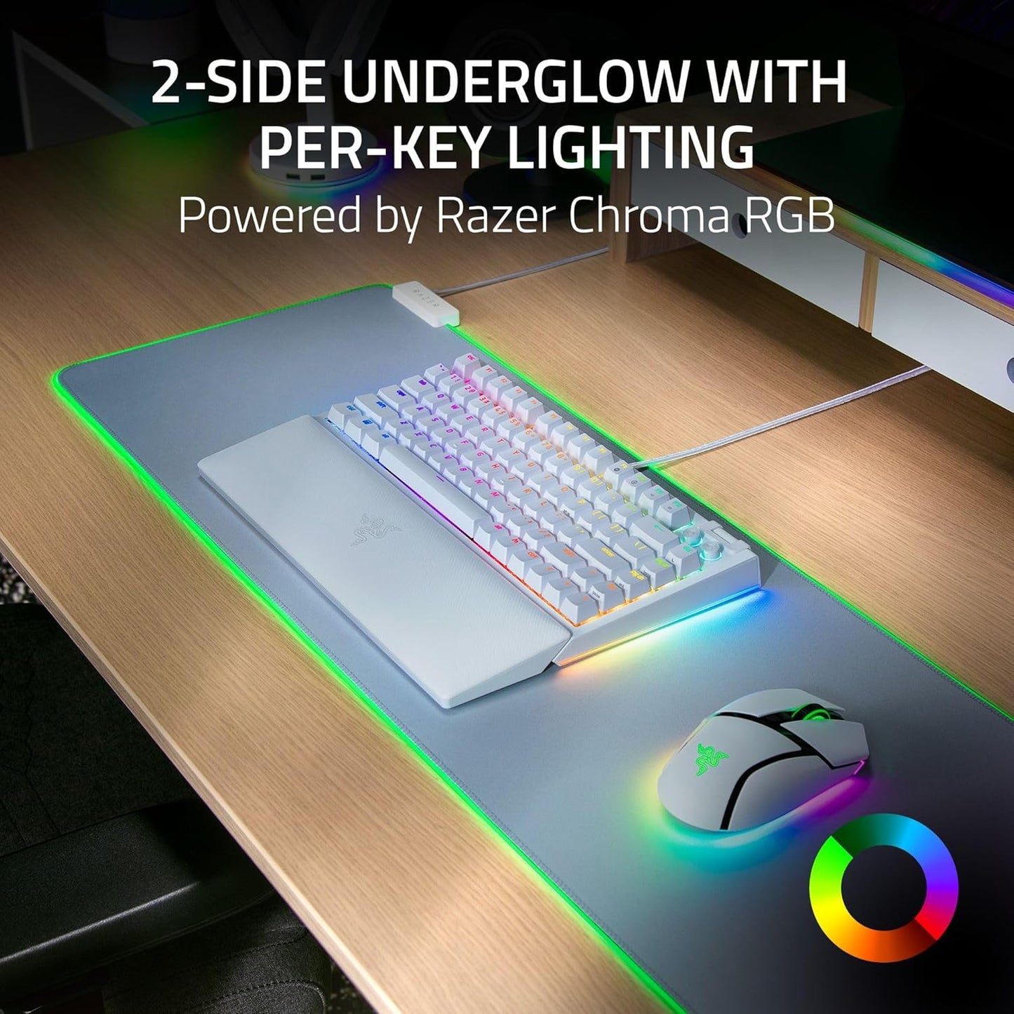 Razer BlackWidow V4 75% Hot-Swap Gaming Keyboard (Renewed)