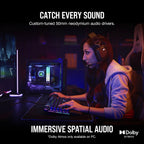 Corsair HS80 RGB Wireless Premium Gaming Headset Renewed