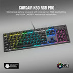 Corsair CH-910D018-NA-RV K60 RGB Pro Mechanical Gaming Keyboard (Renewed)