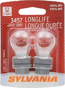 Sylvania 3457LL.BP2 Long Life Miniature Bulb 2-Pack