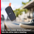 SanDisk SDSSDE30-2T00-G26 2TB Portable SSD 800MB/s USB-C