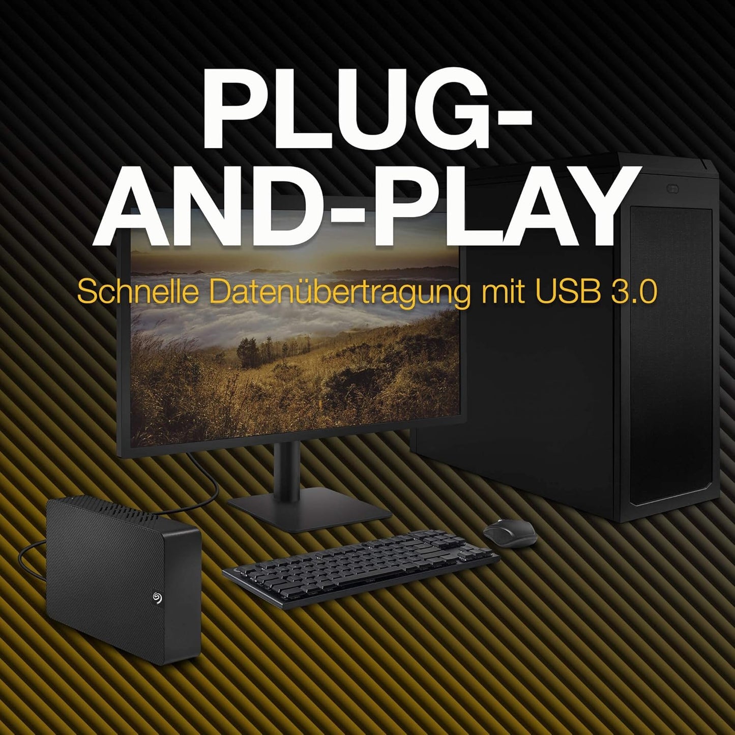 Seagate STKP14000400 Expansion Desktop 14TB External Drive