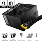 MSI MPGA850GPCIE5 850W 80+ Gold PCIe 5.1 PSU