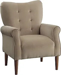 Lexicon 194840119302 Braylee Accent Chair - Brown Velvet