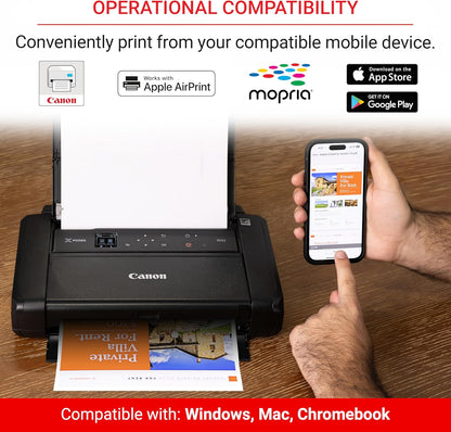 Canon 4167C042 PIXMA TR150 Wireless Portable Printer