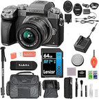 Panasonic LUMIX G7 4K Camera 14-42mm Lens Bundle Silver