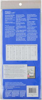 Westcott 15859 LetterCraft 4-Inch Vinyl Lettering
