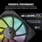 Corsair CO-9051025-WW iCUE Link LX120 RGB Fan