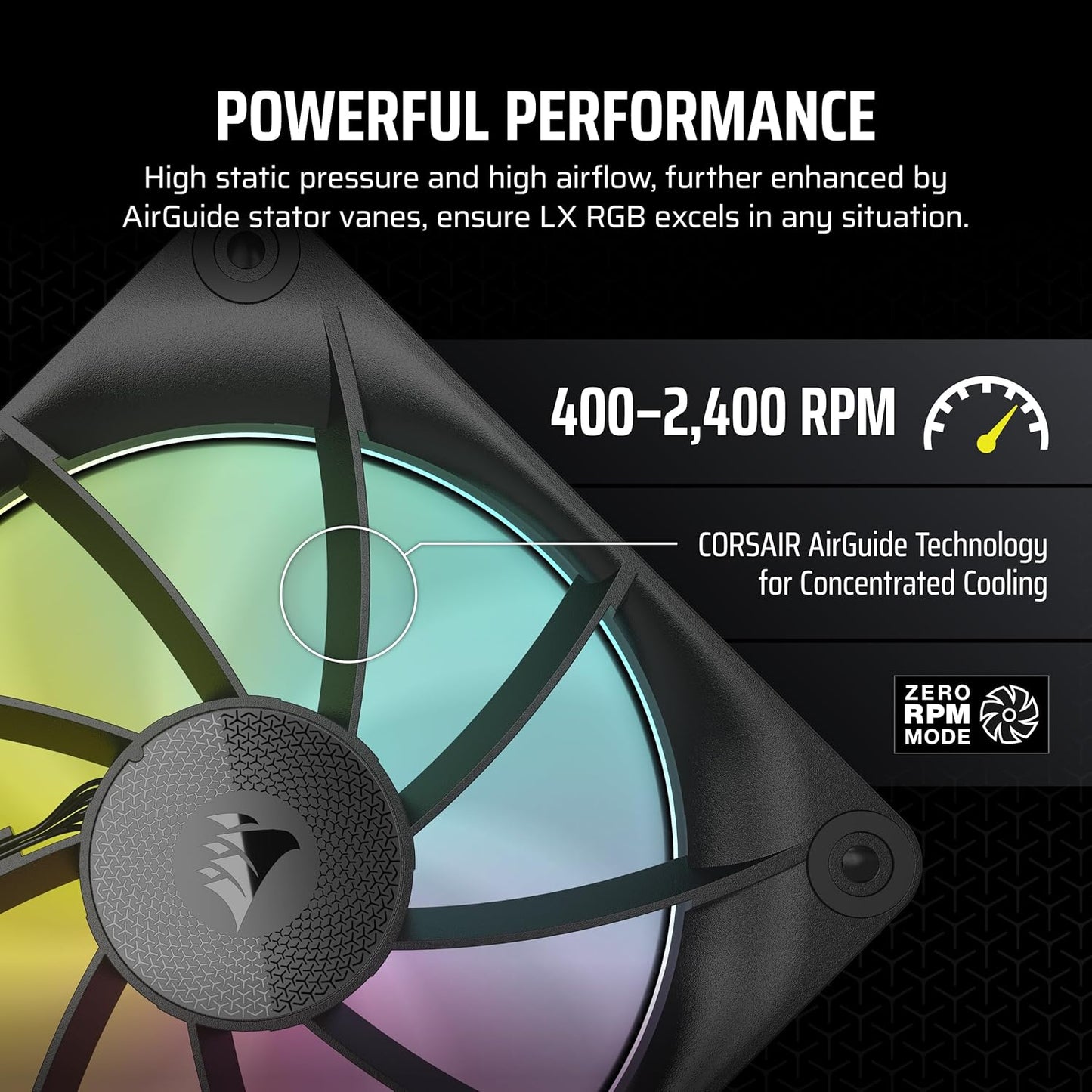 Corsair CO-9051025-WW iCUE Link LX120 RGB Fan