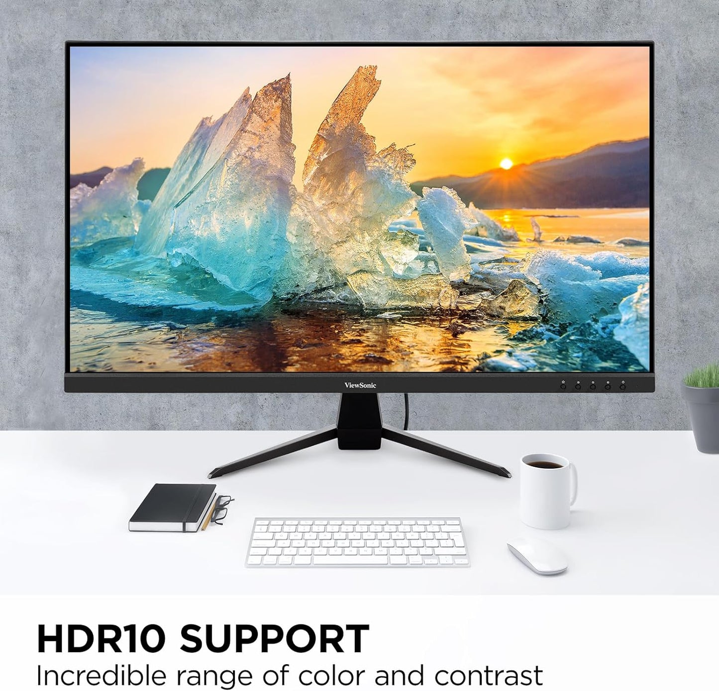 ViewSonic VX3267U-4K 32-Inch 4K UHD IPS Monitor USB-C