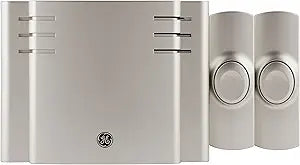 GE 30393 Wireless Doorbell Kit - Satin Nickel