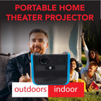 RCA RPJ060 Portable Projector with Bluetooth Speakers