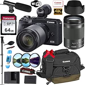 Canon 3611C021 EOS M6 Mark II 18-150mm Lens Kit