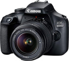 Canon EOS 4000D DSLR Camera 18-55mm Lens Bundle