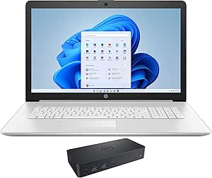 HP by4013dx-4018-8076 17" i3 Laptop & Dock