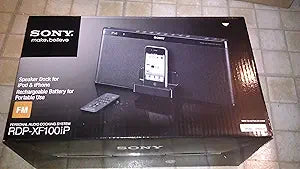 Sony RDPXF100IP iPhone/iPod Portable Speaker Dock — main product image