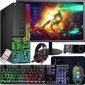 Dell OptiPlex Gaming Desktop PC - i5, GT 1030, RGB (Renewed)