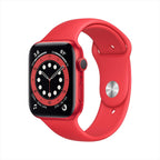 Apple M00M3LL/A-cr Watch Series 6 (GPS, 44mm) Red (Renewed)