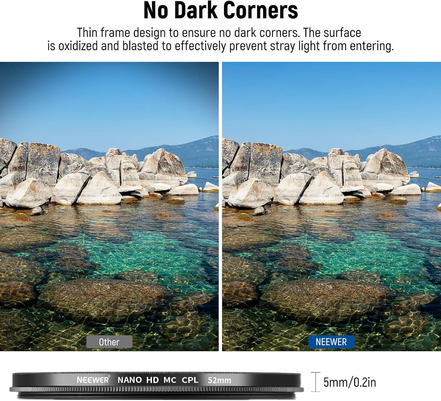 Neewer NW SERIES S 52mm CPL Polarizer Filter