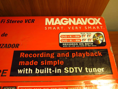 Magnavox ZV450MW8 DVD Recorder VCR Combo Renewed