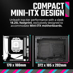 Cooler Master NR200PV2-KCNN-S00 NR200P V2 Mini-ITX PC Case
