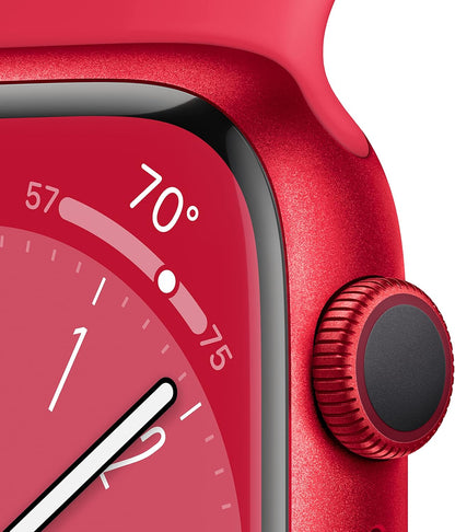 Apple MNUH3LL/A Watch Series 8 GPS 41mm Red Aluminum