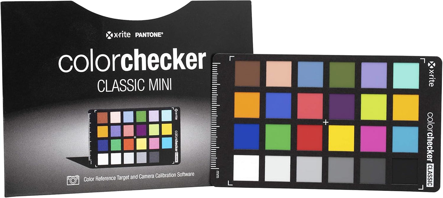 X-Rite MSCCMN-RET ColorChecker Classic Mini