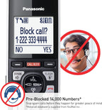 Panasonic KX-TGF975B Cordless Phone System 5 Handsets