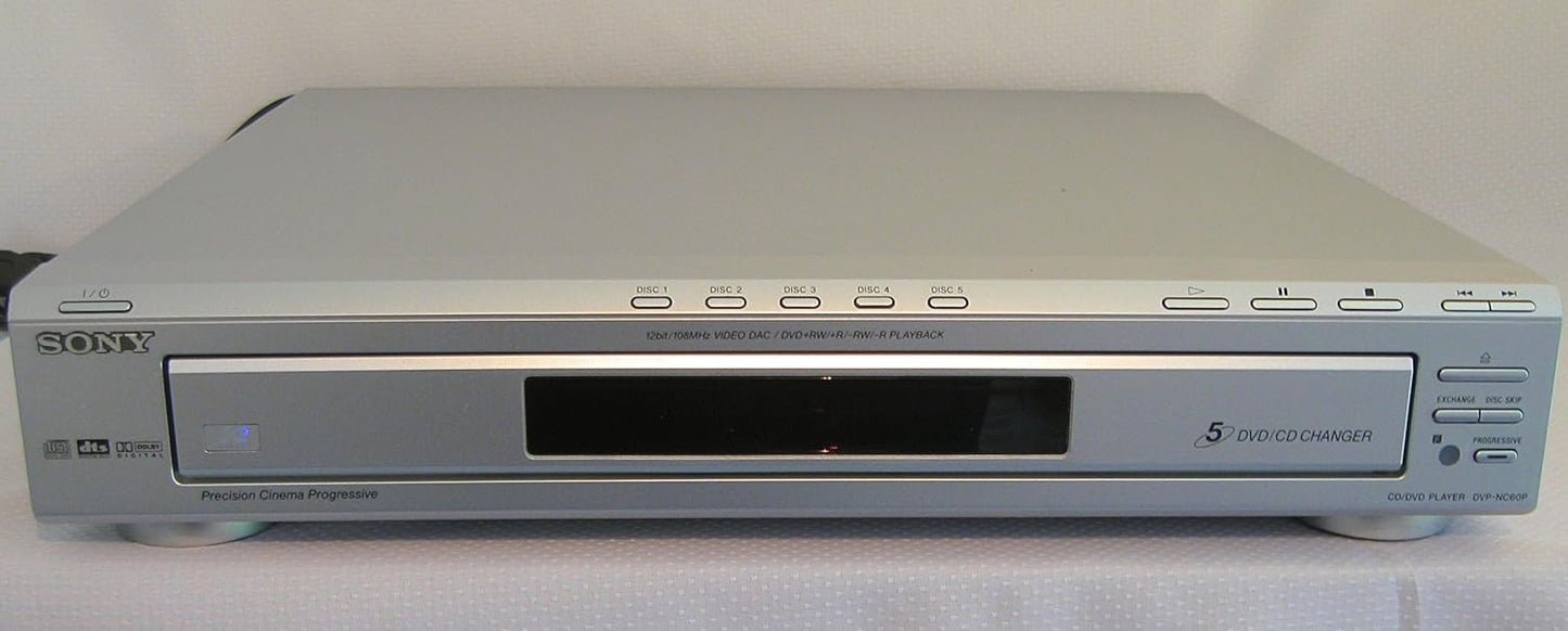 Sony DVP-NC60P 5-Disc DVD Carousel Player