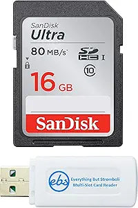 SanDisk 16GB_SD_Ultra_R6 Ultra SD Card Bundle — main product image