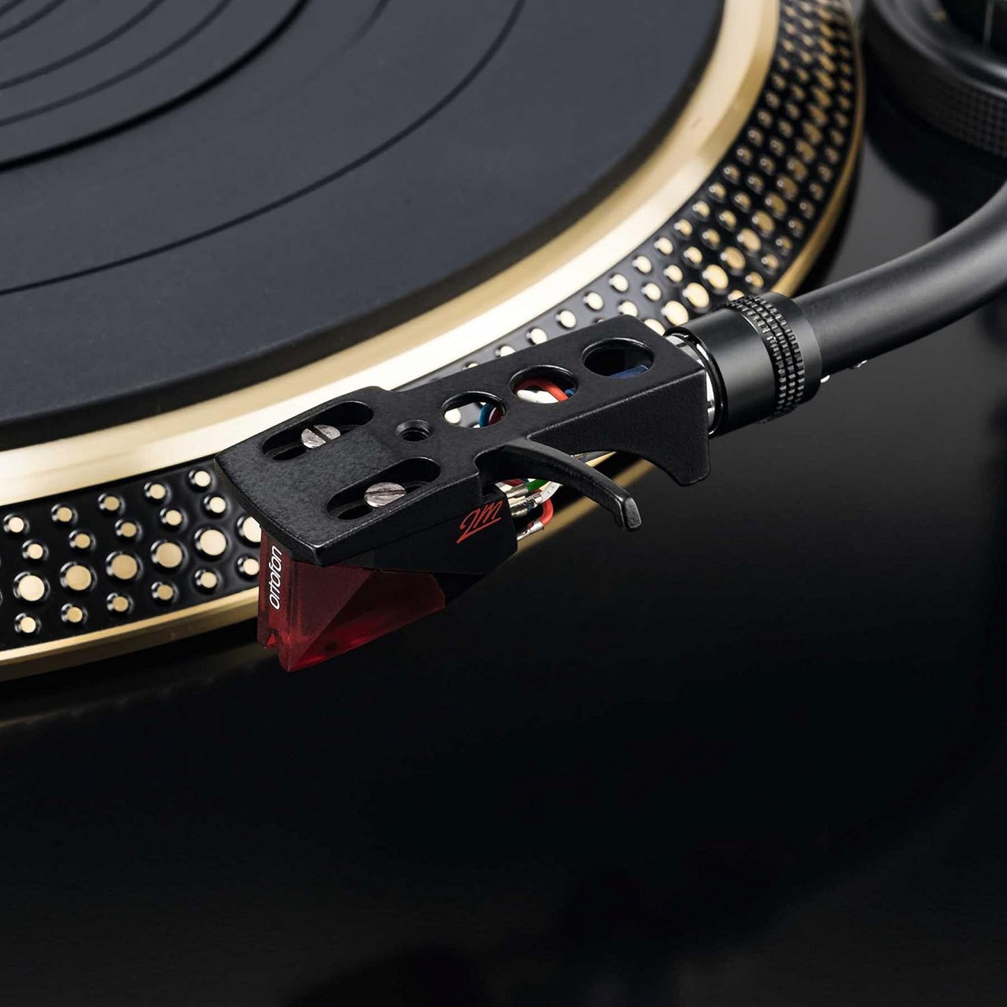 Reloop AMS-TURN-5 Direct Drive HiFi Turntable - Ortofon 2M Red