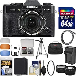 Fujifilm K-88674-01 X-T10 Digital Camera with 18-55mm Lens Kit