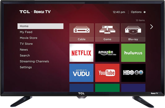 TCL 28S3750 28-Inch 720p Roku Smart LED TV