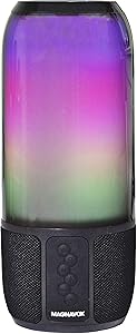 Magnavox MMA3752-BK Bluetooth Color Changing Speaker